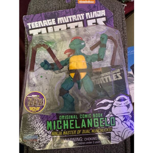Teenage Mutant Ninja Turtles Original Comic Book Michelangelo Figure (2014)